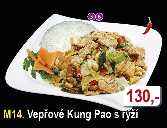 Vepřové kung-pao