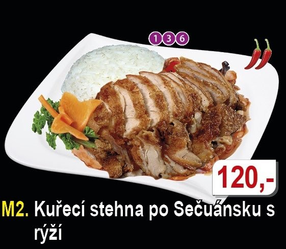 Kuřecí stehna po Sečuánsku