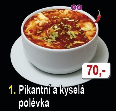 Pikantní kyselá polévka