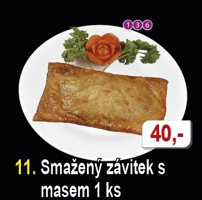 Smažený závitek s masem