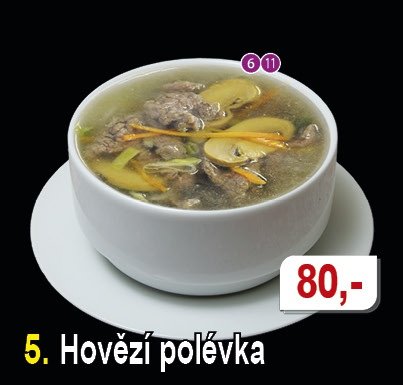 Hovězí polévka