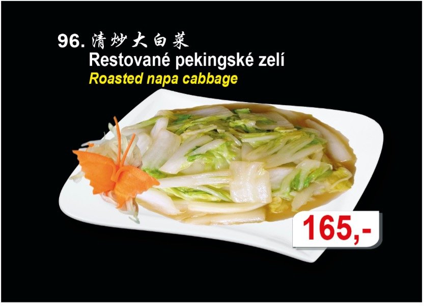 Restované pekingské zelí