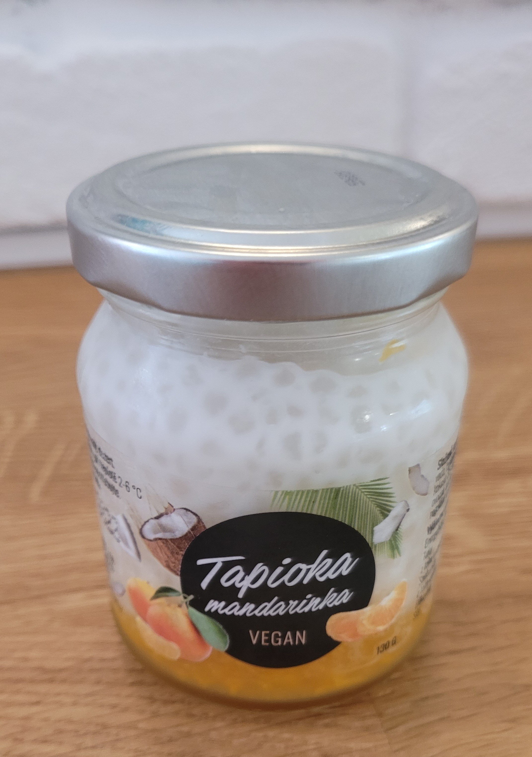 Mandarinka - kokos tapiokový dezert