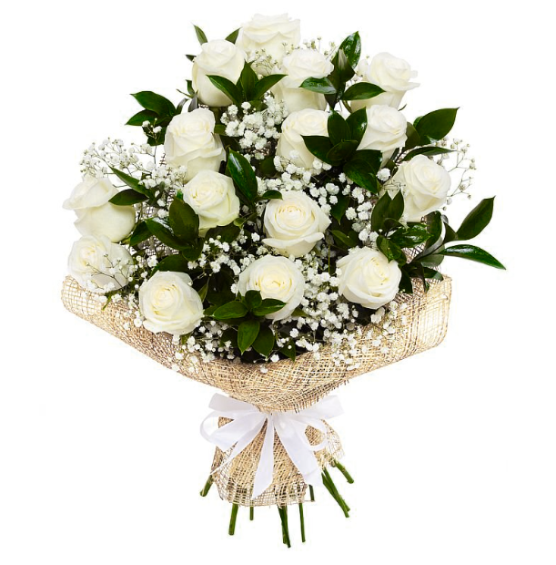 Kouzelné bílé růže