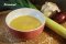 Krémová pórková polévka s tahini C