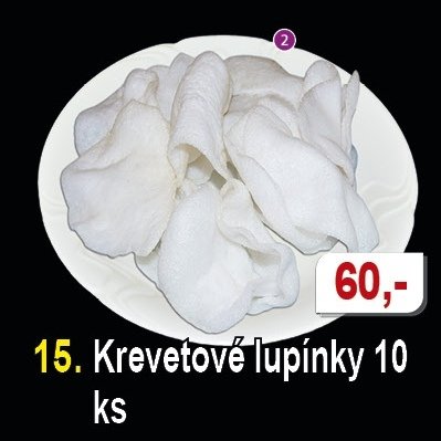 Smažené krevetové lupínky