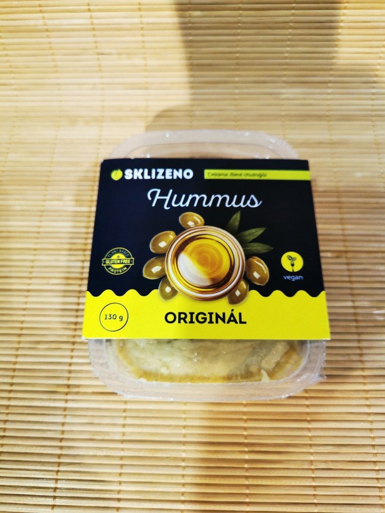 Hummus originál s olivovým olejem Sklizeno